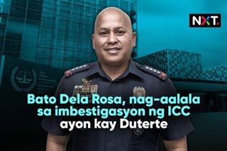 Bato Dela Rosa, nag-aalala raw sa imbestigasyon ng ICC