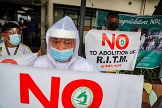 Health workers say no to RITM abolition
