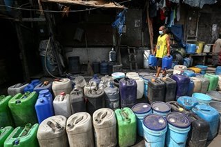 Maynilad customers store water ahead of service interruption