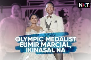 Olympic medalist Eumir Marcial, ikinasal na 