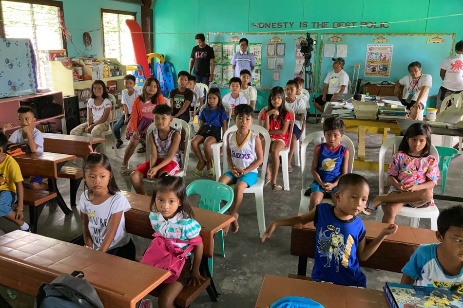 One of the two classrooms in Pag-Asa Island. Jervis Manahan, ABS-CBN News