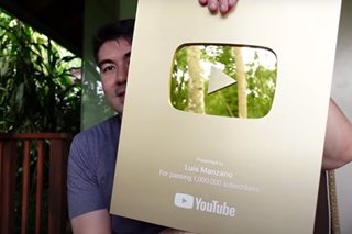 Luis Manzano hits 1 million subscribers on YouTube
