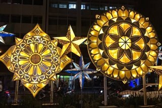 Makati City nagliwanag dahil sa Christmas displays