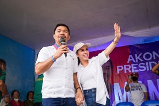 Pacquiao says wife Jinkee to shun political limelight if he wins presidency