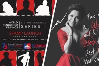 Lea Salonga to be featured in commemorative stamp