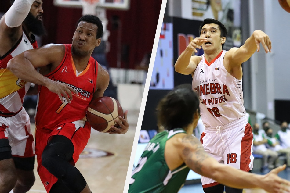 Sidney Onwubere and Art dela Cruz are switching teams as NorthPort continues to make deals. PBA Media Bureau