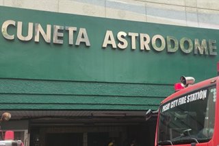 Bahagi ng vax site sa Pasay nasunog; bakuna naisalba