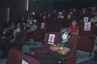 DTI kuntento sa health protocols sa mga sinehan