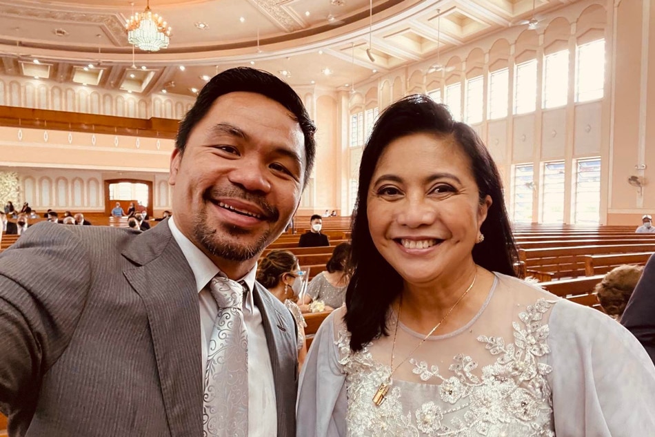 LOOK: Pacquiao, Robredo attend Cebu wedding 2