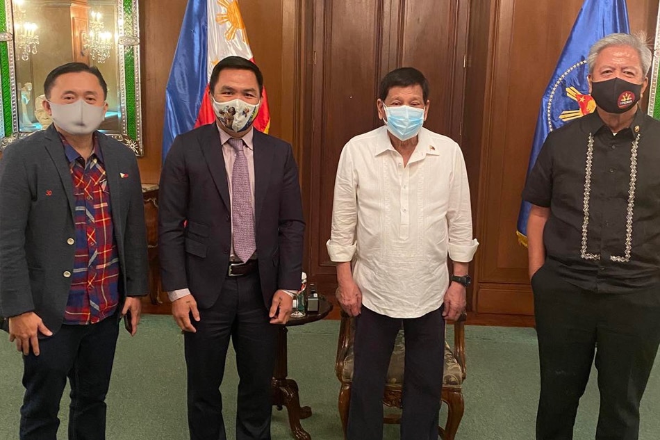 Pacquiao denies showing up uninvited in Malacañang | ABS-CBN News