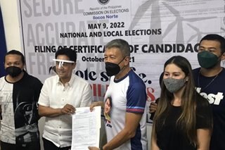 Fariñas to run for Ilocos Norte governor anew