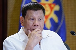 Duterte says Pharmally probe prompted his Senate run