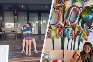 Jake Ejercito visits Siargao for Ellie’s 10th birthday