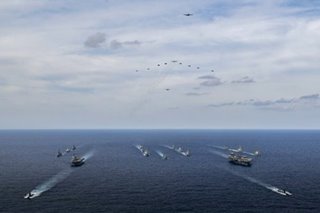 Australia, Canada, Germany, Japan, US ships in PH Sea