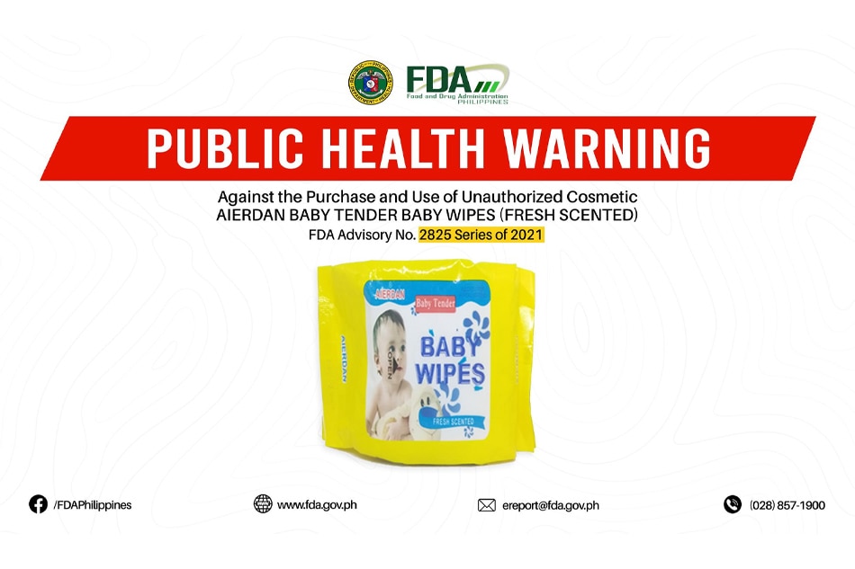 Photo from FDA Philippines