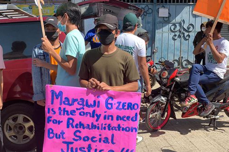 Panawagan sa Marawi Compensation Bill, idinaan sa rally 1