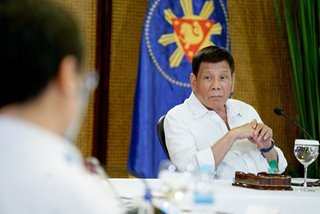 Duterte OK sa balik face shield dahil sa Omicron