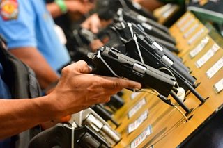 PNP: Election gun ban has exemptions