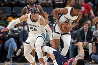 NBA: Red-hot Grizzlies roll to victory over 76ers