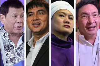 Some Senate bets 'relieved' over Duterte’s withdrawal