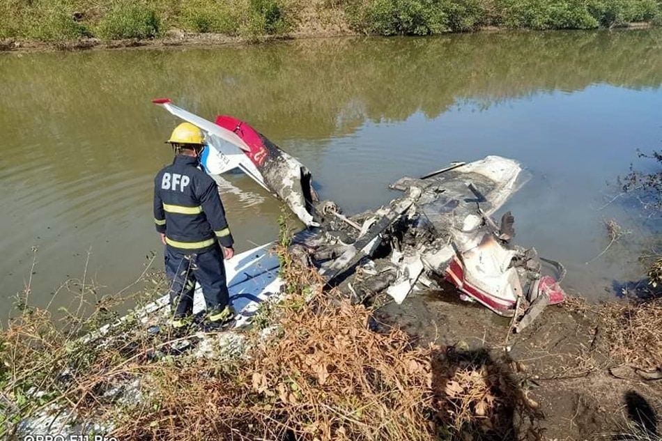 Cessna plane crashes in Alaminos, Pangasinan