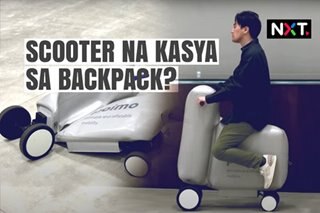 Scooter na kasya sa backpack? 