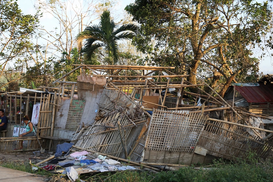 Photo of typhoon-battered areas in Kabankalan City, Negros Occidental, which President Rodrigo Duterte visited on December 20, 2021. Alberto Alcain, Presidential Photo