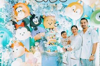 LOOK: Meryll, Joem's son Gido turns 1