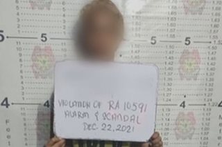 Lalaking nahulihan ng paltik, arestado sa Maynila
