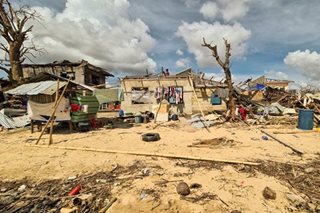 Odette destroys homes in Palawan