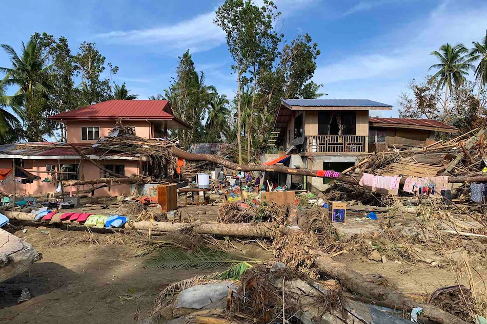 Typhoon Odette aftermath in Loboc, Bohol in this photo taken on December 22, 2021. Jorge Carino, ABS-CBN News