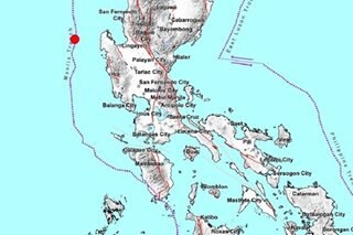 Magnitude 4.4 quake strikes Pangasinan