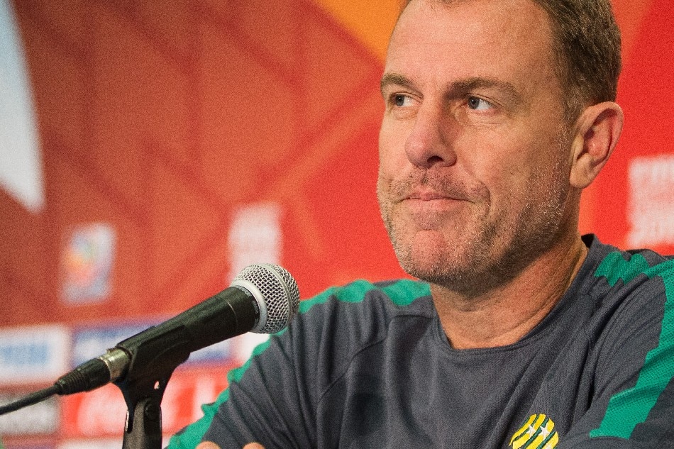 Former Australian coach Alen Stajcic is seen in this file photo from June 26, 2015. Stajcic has taken over as head coach of the Philippine women's national football team. Geoff Robins, AFP