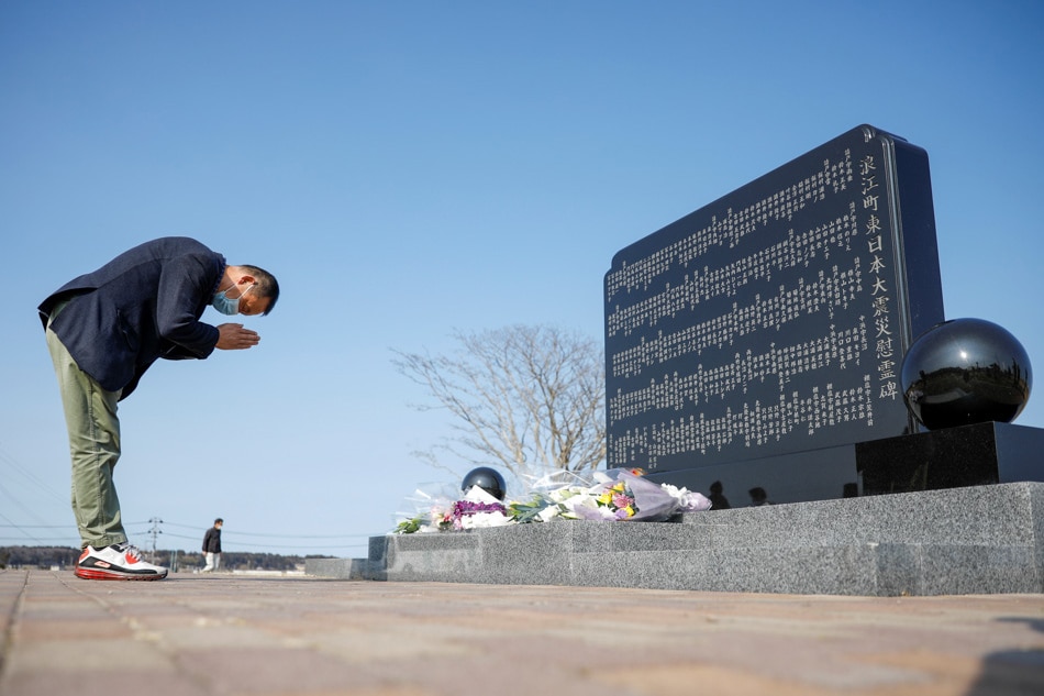 Japan mourns lost souls 10 yrs after quake-tsunami, Fukushima crisis 1