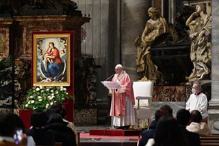 Pope Francis nagpasalamat sa mga Pinoy sa pagpapalaganap ng Kristiyanismo