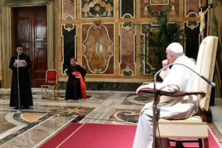 LOOK: Cardinal Tagle meets with Pope Francis on 60th anniversary of Pontificio Collegio Filippino