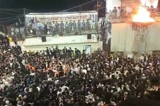 Dozens killed in stampede at Israeli religious festival