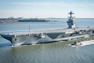 US Navy tests warship's metal with megablast