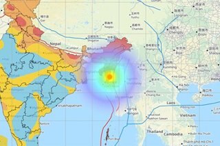 6.1-magnitude quake hits India-Myanmar border region