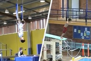 WATCH: James Reid as a gymnast and diver
