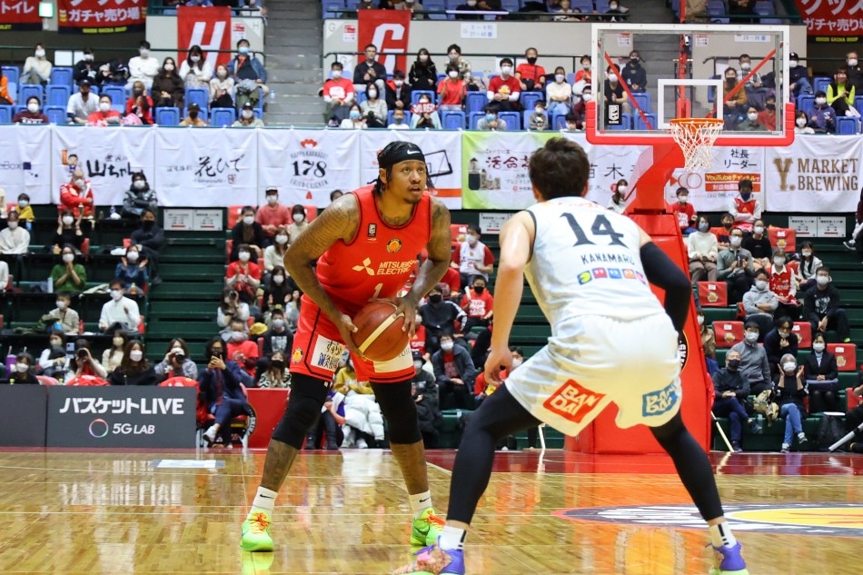 Ray Parks and the Nagoya Diamond Dolphins split their weekend series against the Shimane Susanoo Magic. (c) B.LEAGUE 