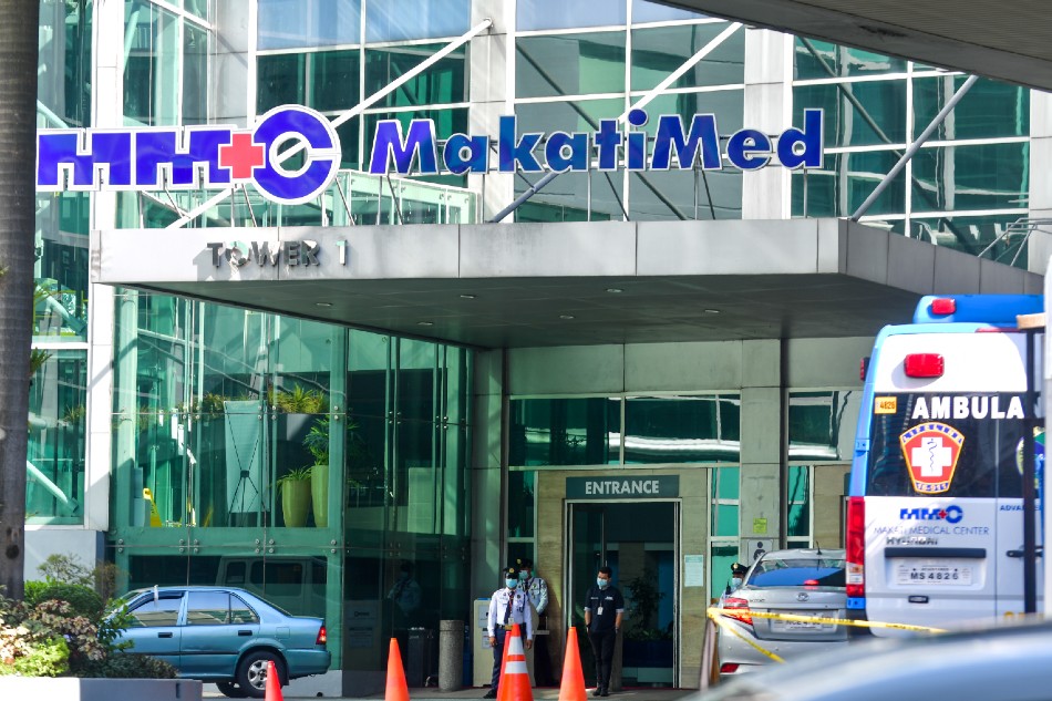 Makati Medical Center. Mark Demayo, ABS-CBN News.