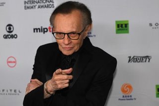 US news star Larry King hospitalized with COVID-19: report
