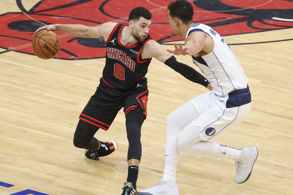 NBA: LaVine&#39;s fast start helps Bulls knock off Mavs 1