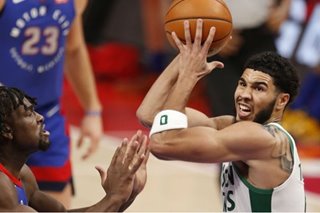 NBA: Tatum, Brown propel Celtics past Pistons
