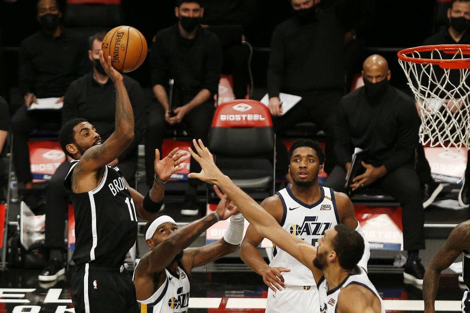 NBA: Kyrie Irving helps Nets trounce Jazz 1