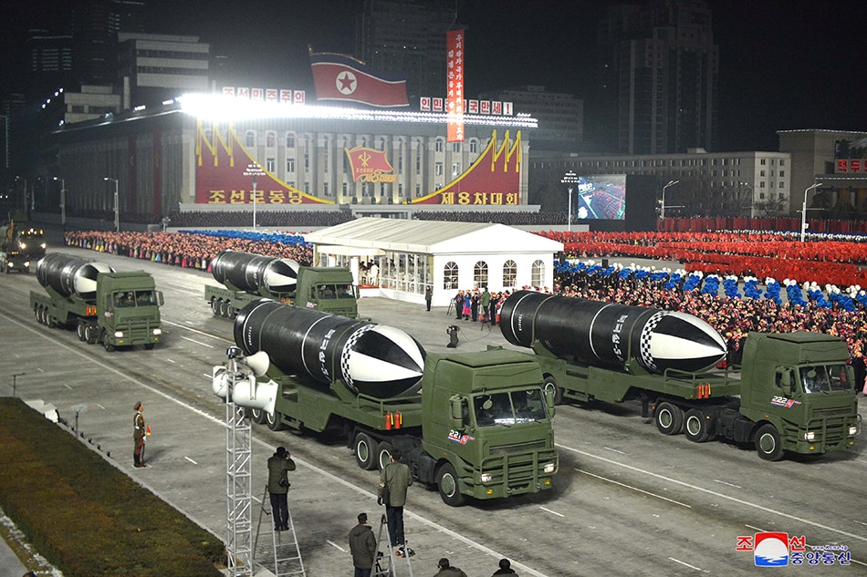 N. Korea unveils submarine-launched missile at parade: KCNA 1