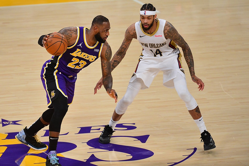 NBA: Lakers dominate second half, pull away from Pelicans 1
