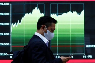 Asia shares step back, await China economic update