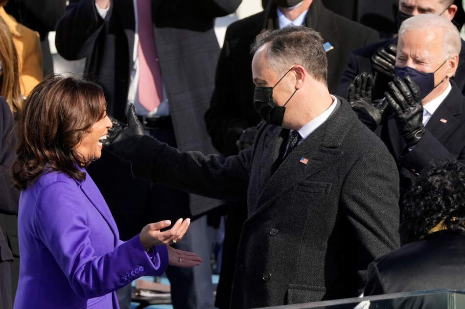 SLIDESHOW: Joe Biden and Kamala Harris take oath in subdued inauguration 7